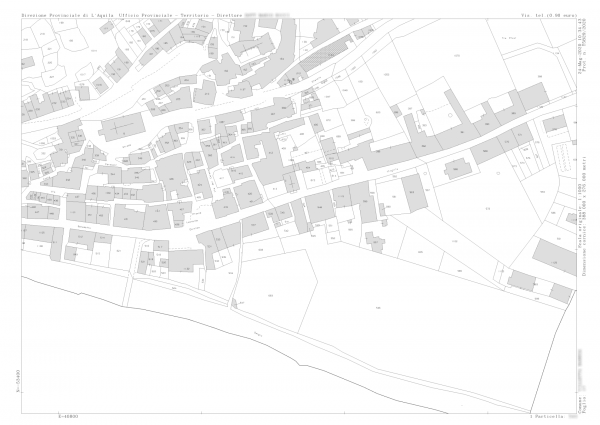 modulo mappa catastale